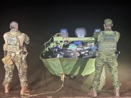 Mais de 1,4 tonelada de maconha é apreendida durante patrulhamento no Lago de Itaipu