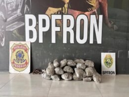 Casal é preso com drogas escondidas em carro às margens da PR-323