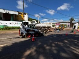 Prefeitura inicia melhorias no pavimento da Avenida das Cataratas