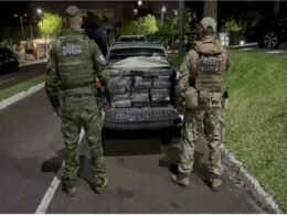 Homem é preso com quase meia tonelada de maconha no centro de Foz