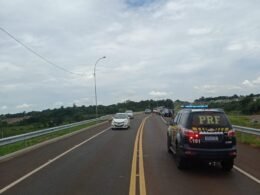Cinco pessoas ficam feridas após acidente no sentido Cataratas