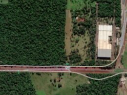 Obras alteram trânsito na Rodovia das Cataratas próximo ao aeroporto de Foz