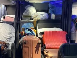 Ônibus de “turismo” com R$ 3 milhões em mercadorias irregulares é retido na fronteira