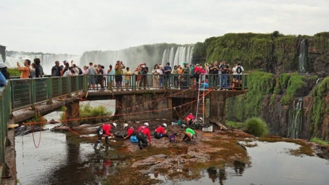 Operação nas Cataratas do Iguaçu recolhe quase 400 kg de moedas