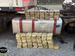 Quase 133 kg de cocaína são apreendidos em carreta na BR-277