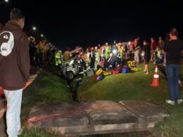 Acidente na BR-277 mata duas pessoas e deixa mulher e criança em estado grave