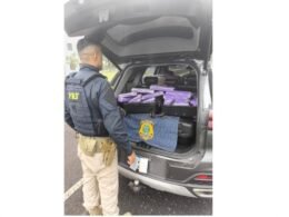 Casal é preso com 87 quilos de maconha em Santa Terezinha de Itaipu