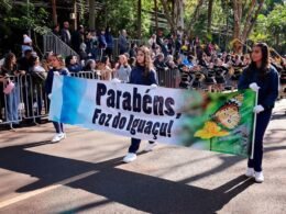 Desfile de aniversário de Foz altera trânsito na Avenida Paraná a partir de hoje segunda-feira