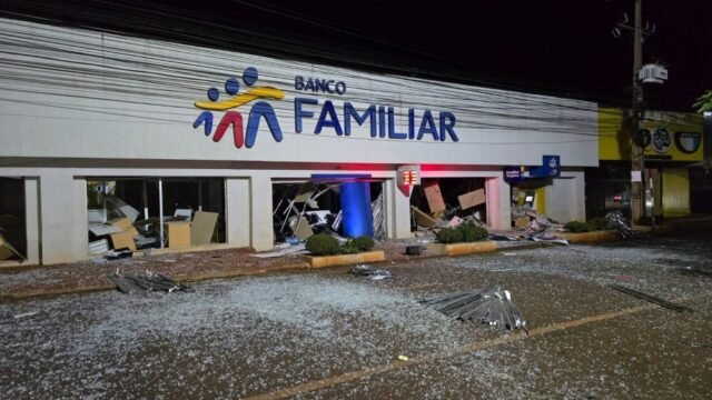 Mega-assalto em Santa Rita, no Paraguai, tem explosões, troca de tiros e fuga cinematográfica