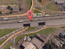 Novo viaduto do Trevo do Charrua é apresentado em audiência pública em Foz do Iguaçu