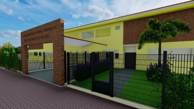 Após mais de duas décadas sob arquibancada de estádio, escola terá prédio próprio