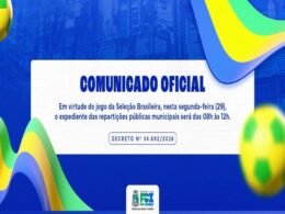 Jogo da Seleção Brasileira muda horário de atendimento da Prefeitura de Foz