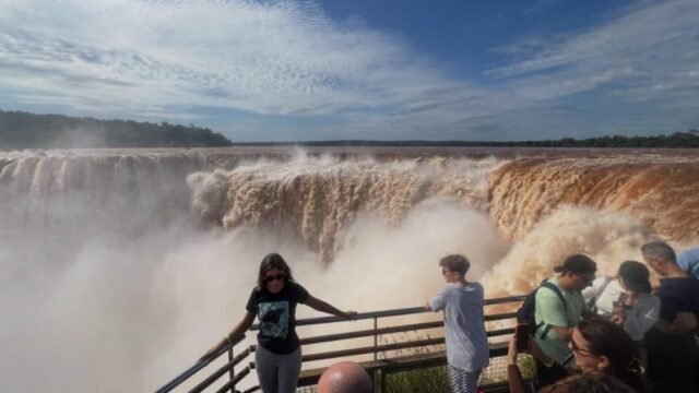 Circuito Garganta do Diabo, no lado argentino das Cataratas, é reaberto ao público