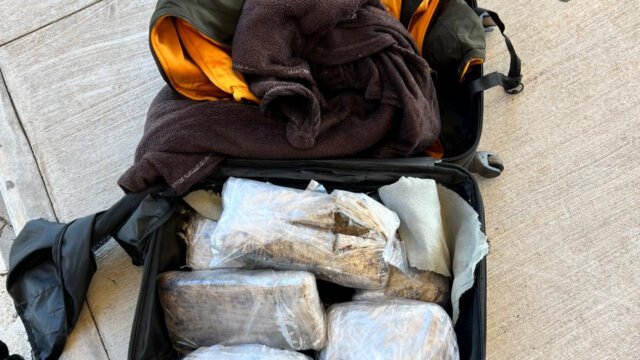 Primeira droga achada no lado brasileiro da Ponte da Integração estava na mala de um passageiro