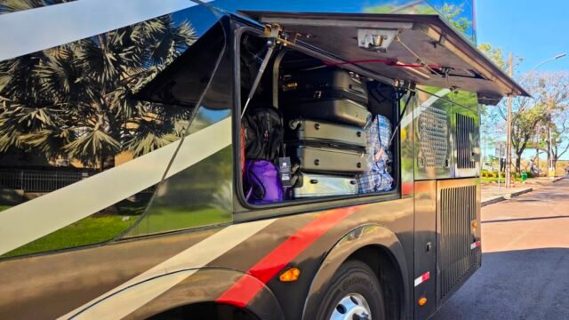 Vinho, anabolizante e cigarro eletrônico: Receita retém três ônibus de turismo num fim de semana