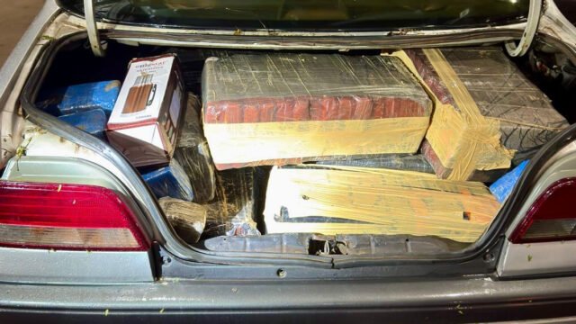 Quatro apreensões em doze dias: com mais 220,7 kg, a Ponte da Amizade chega a 903,5 quilos