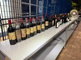 45 garrafas de vinho avaliadas em R$ 500 mil são apreendidas na BR-277