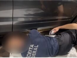 Casal é flagrado com 86 iPhones escondidos no assoalho do carro na BR-277