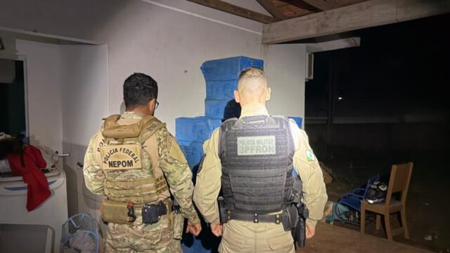 Cigarro paraguaio atravessou o Lago de Itaipu e foi guardado na garagem de uma casa em Itaipulândia