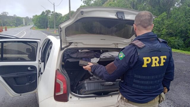 Motorista é preso com 170 kg de maconha carregada no oeste do Paraná
