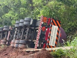 Motorista morre em colisão frontal com caminhão carregado de álcool na BR-369