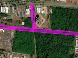 Prolongamento da Pedro Basso vai abrir o acesso ao futuro Centro Cívico de Foz