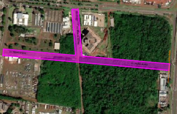 Prolongamento da Pedro Basso vai abrir o acesso ao futuro Centro Cívico de Foz